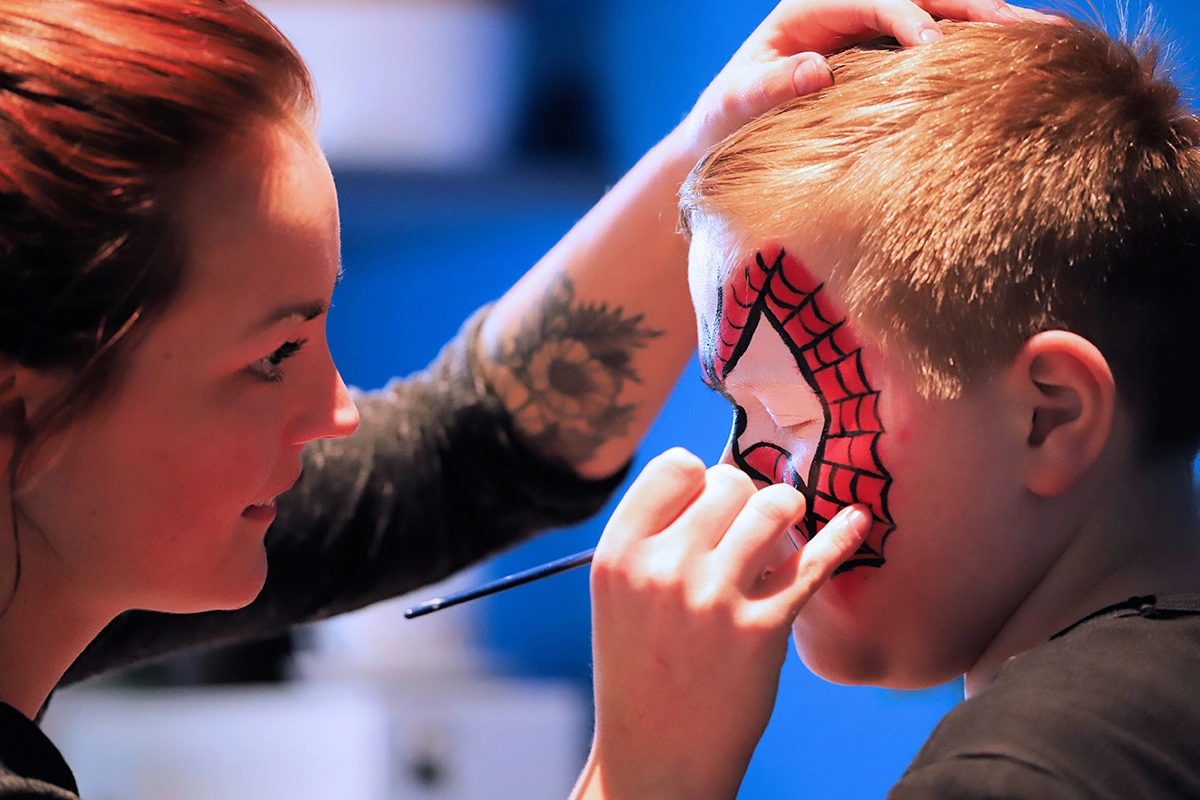 Kinderschminken auf Feiern Drensteinfurt Münsterland